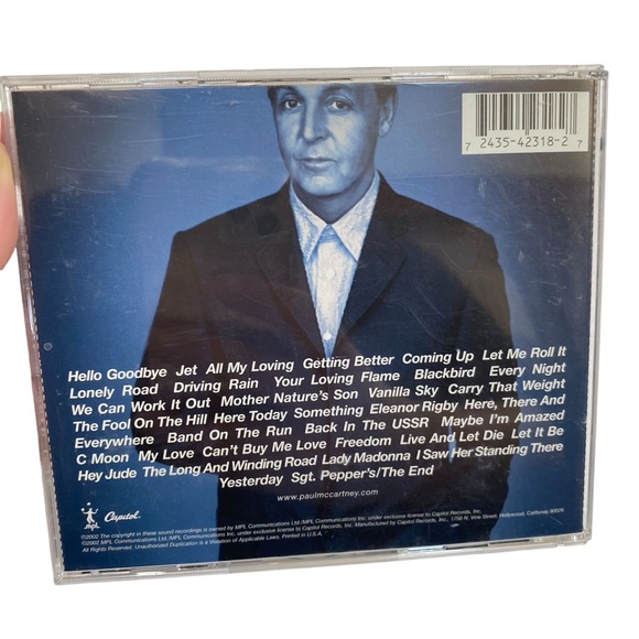 Paul McCartney Back in the US Live 2002 CD Set of 2 Double Set EUC - Picture 2 of 8